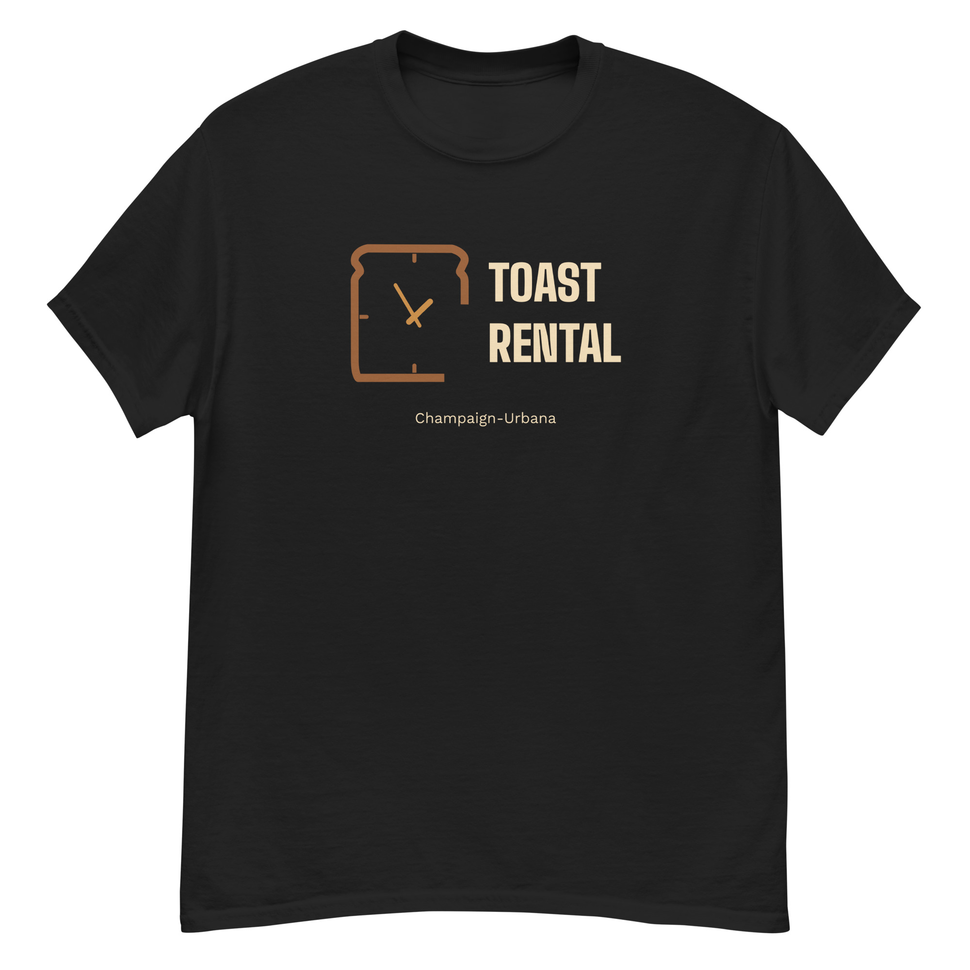 Toast Rental, Champaign-Urbana T-Shirt - Image 3