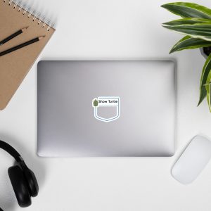Pocket Turtle Sticker